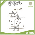 Cortina de perfil de gancho de aluminio Tipo de poste AE